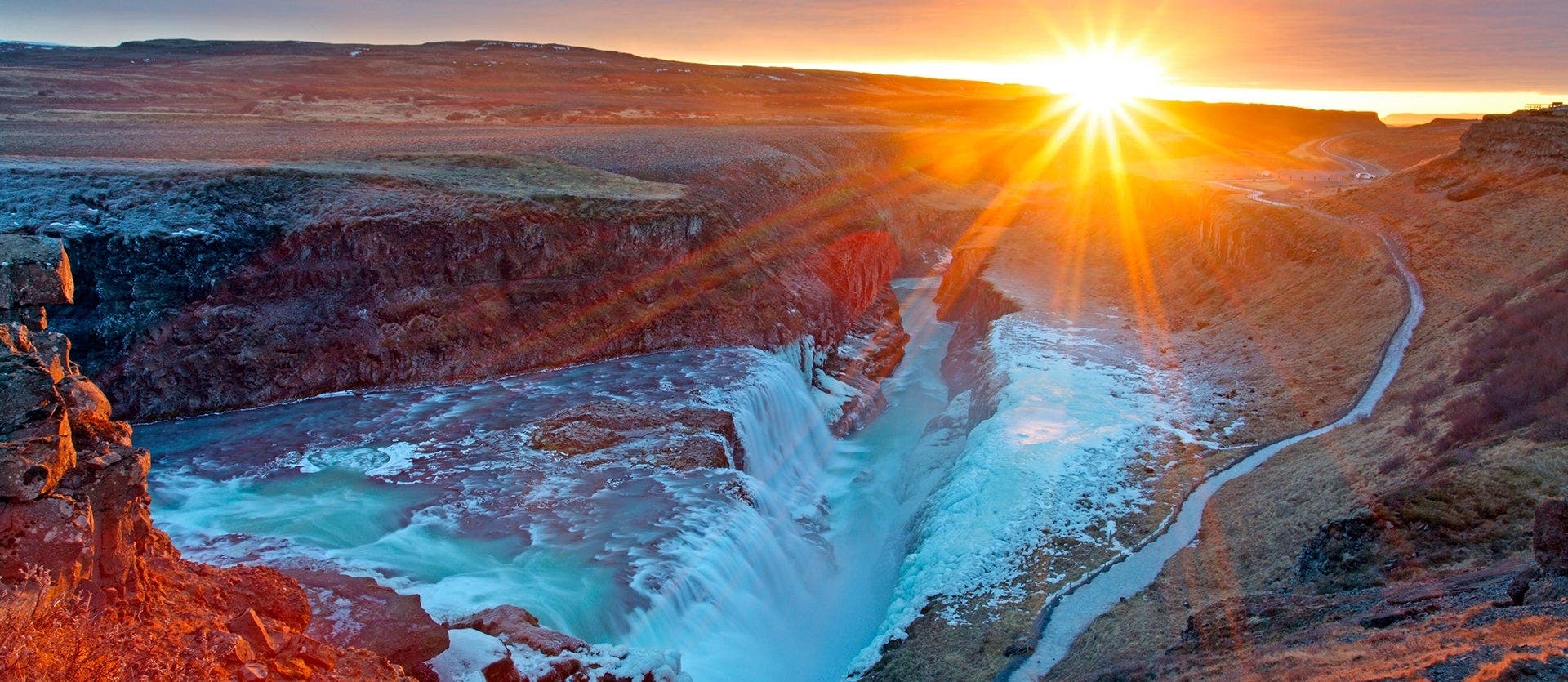 Glaciers, Waterfalls & Hot Springs