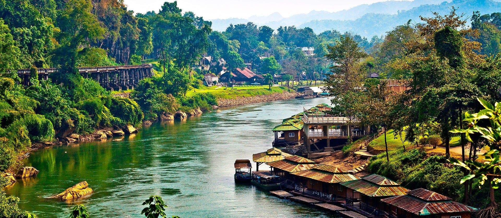 Templos de Siam y secretos del río Kwai