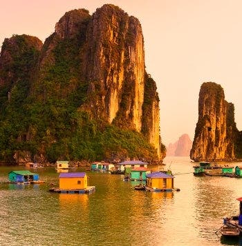 De la bahía de Halong a Angkor Wat