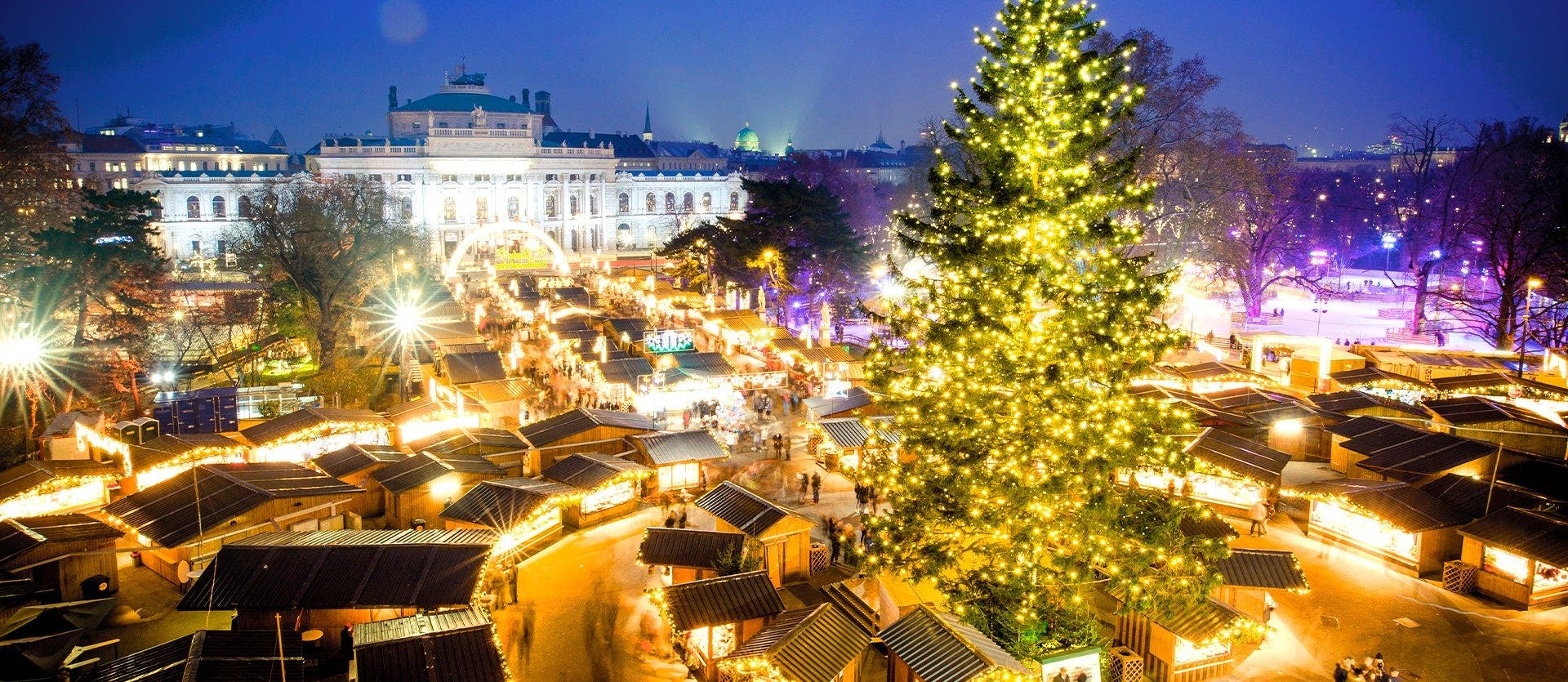 La magia navideña de Viena