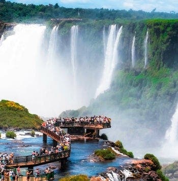 De la cuna del tango al Iguazú