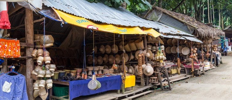 Shopping in Laos