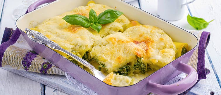 Cannelloni ricotta e spinaci