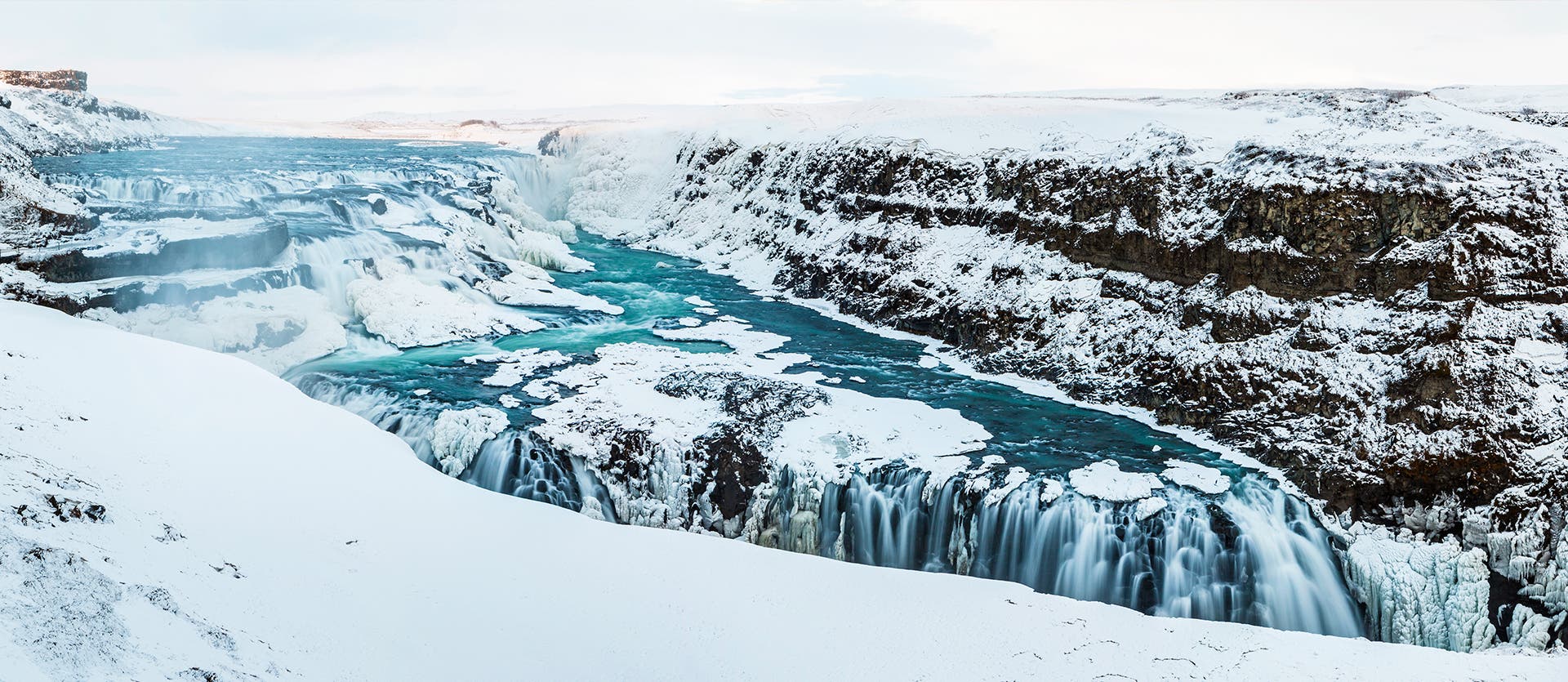 Sehenswertes in Island Gullfoss Waterfall