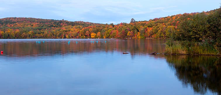 What to see in Canada Lac Delage