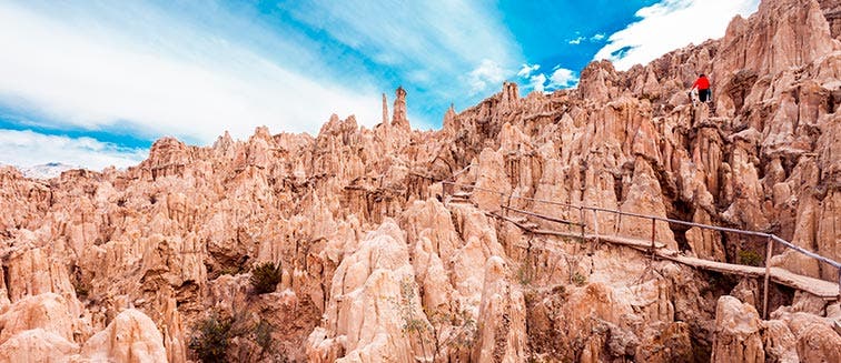 Sehenswertes in Bolivien  Luna Valley