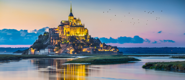 Qué ver en Francia Monte Saint Michel 