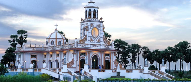 What to see in India Pondicherry