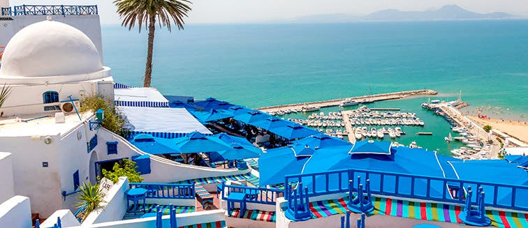 Sehenswertes in Tunesien Sidi Bou Said