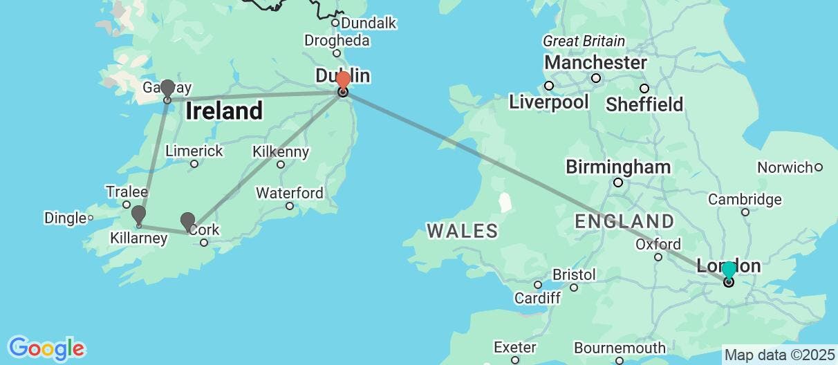 Map of Royal City & Emerald Isle 