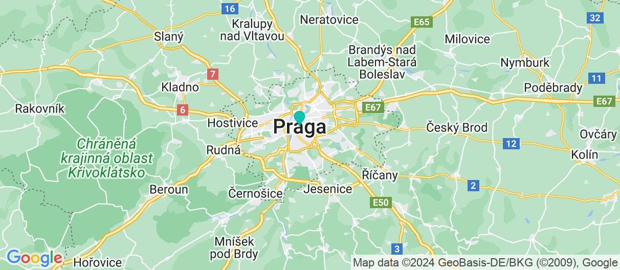 Map of Escapada Navideña a Praga