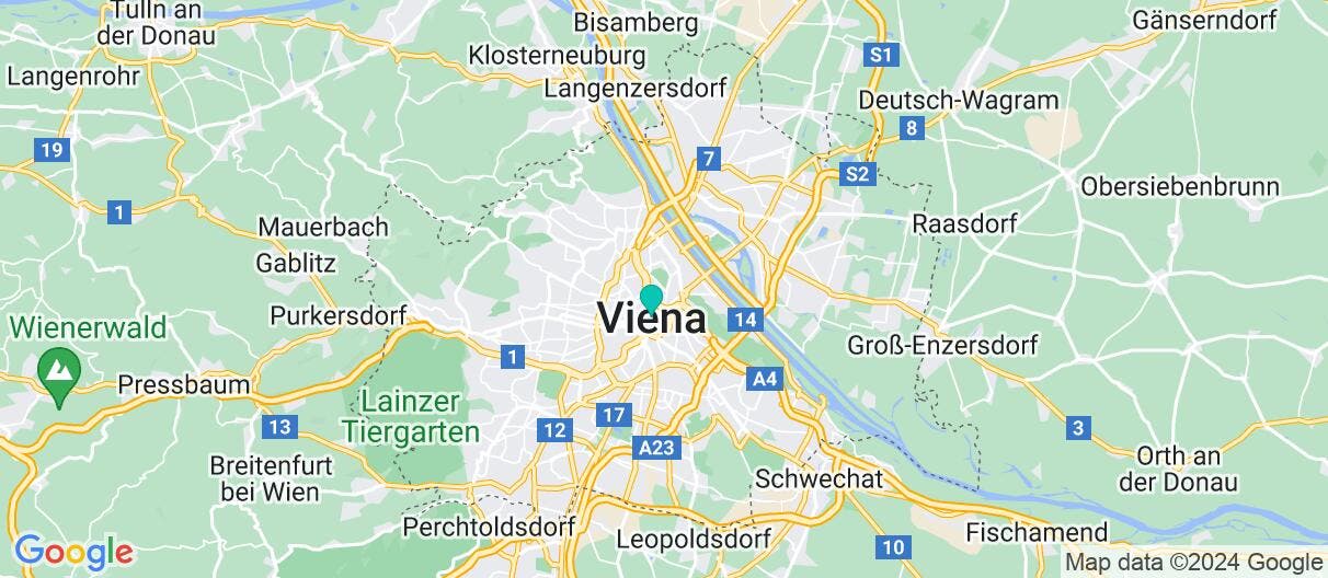 Map of Viena exprés y crucero por el Danubio