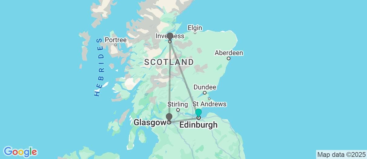 Map of Caledonian Gems: The Enchanting Highlands