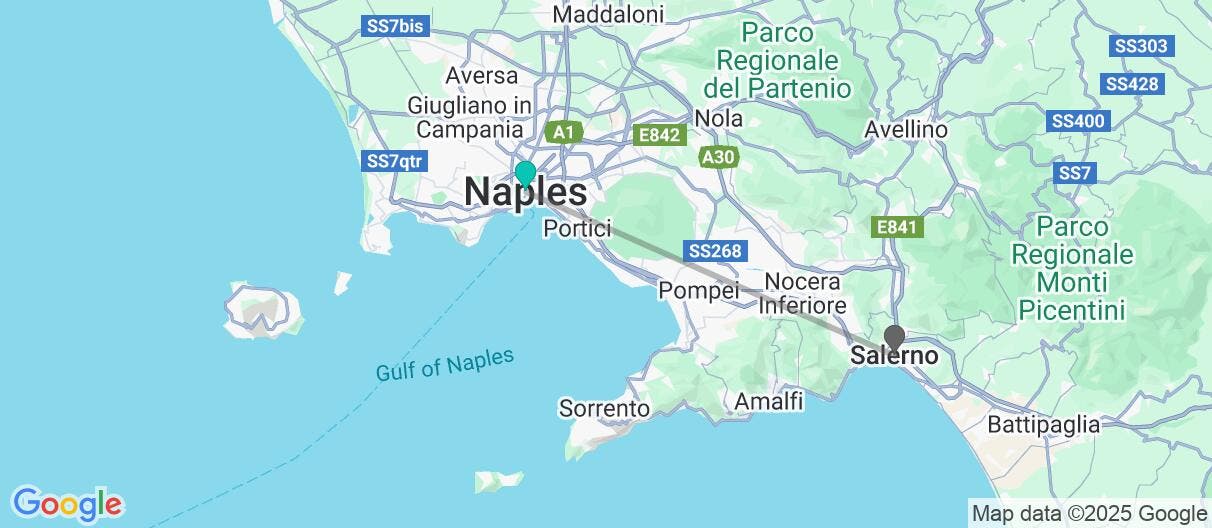 Map of Odyssey: Capri, Amalfi, Sorrento & Pompeii