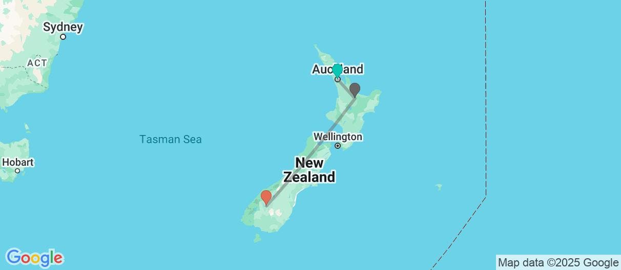 Map of Unveiling New Zealand's Wonders