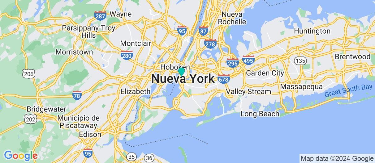 Map of Un fin de año mágico en Nueva York