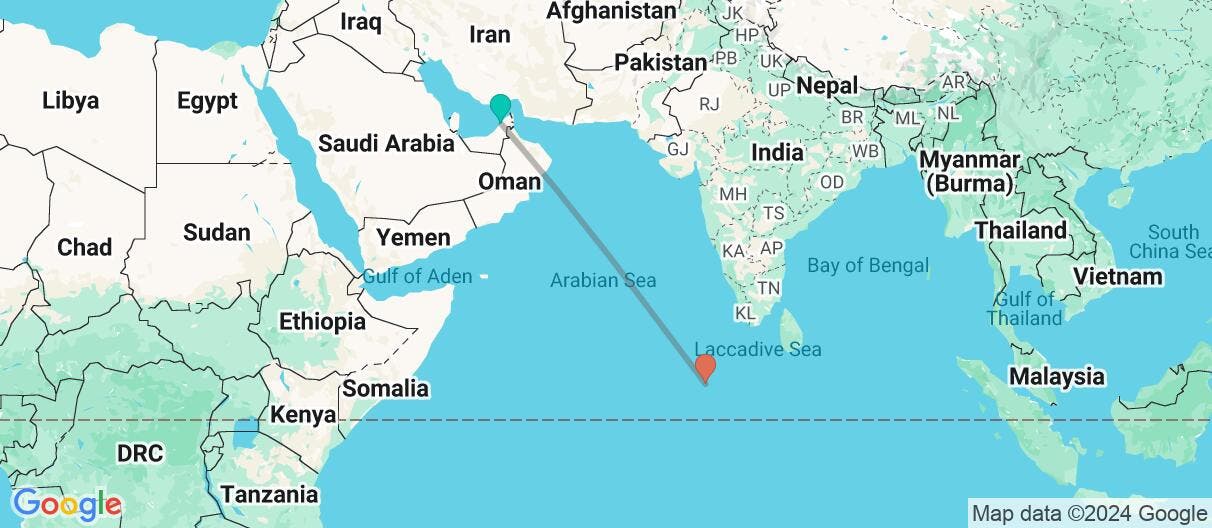 Map of Emirate City & All-Inclusive Paradise