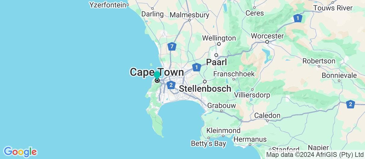 Map of Family: Safari, Beaches & Table Mountain