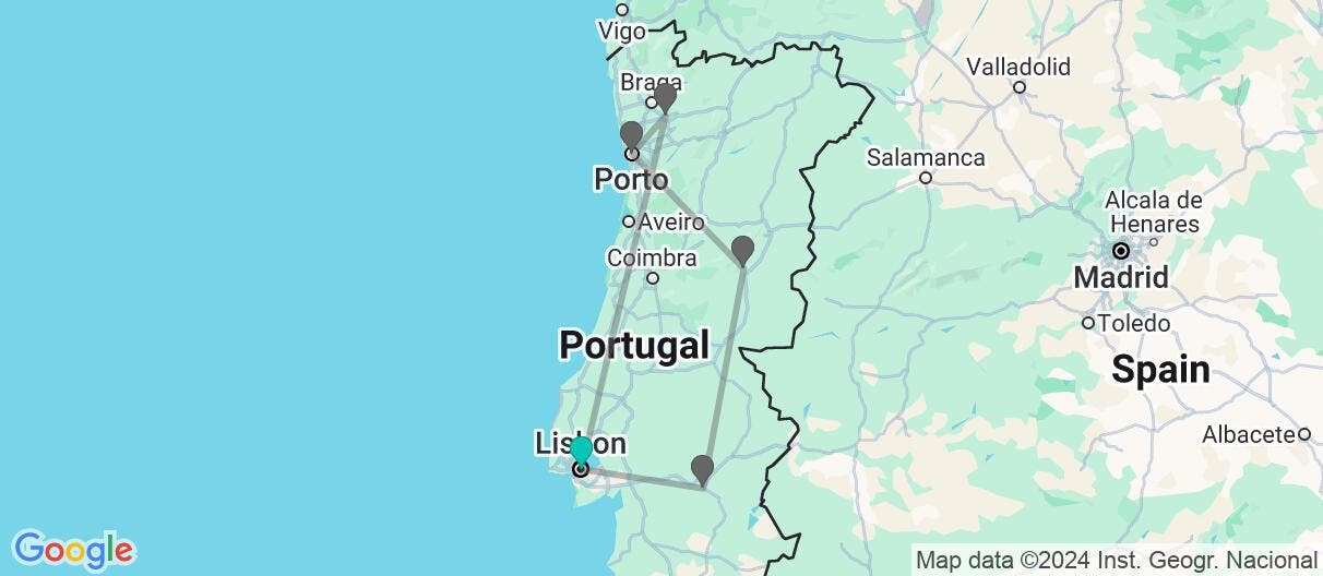 Map of Medieval Villages & Cultural Cities