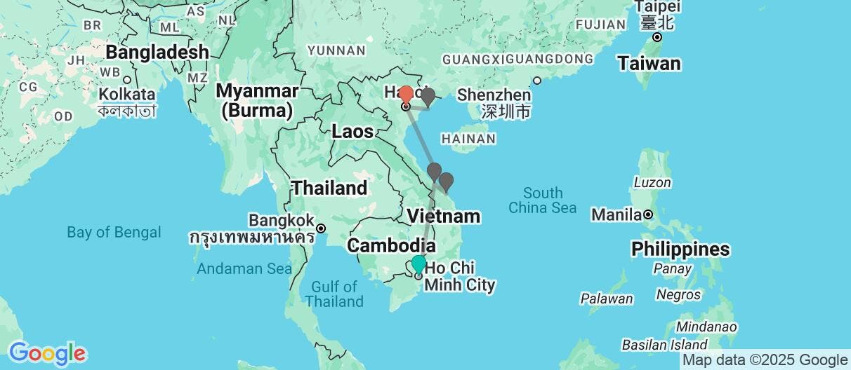 Map of Vietnam Essentials: From South to North 