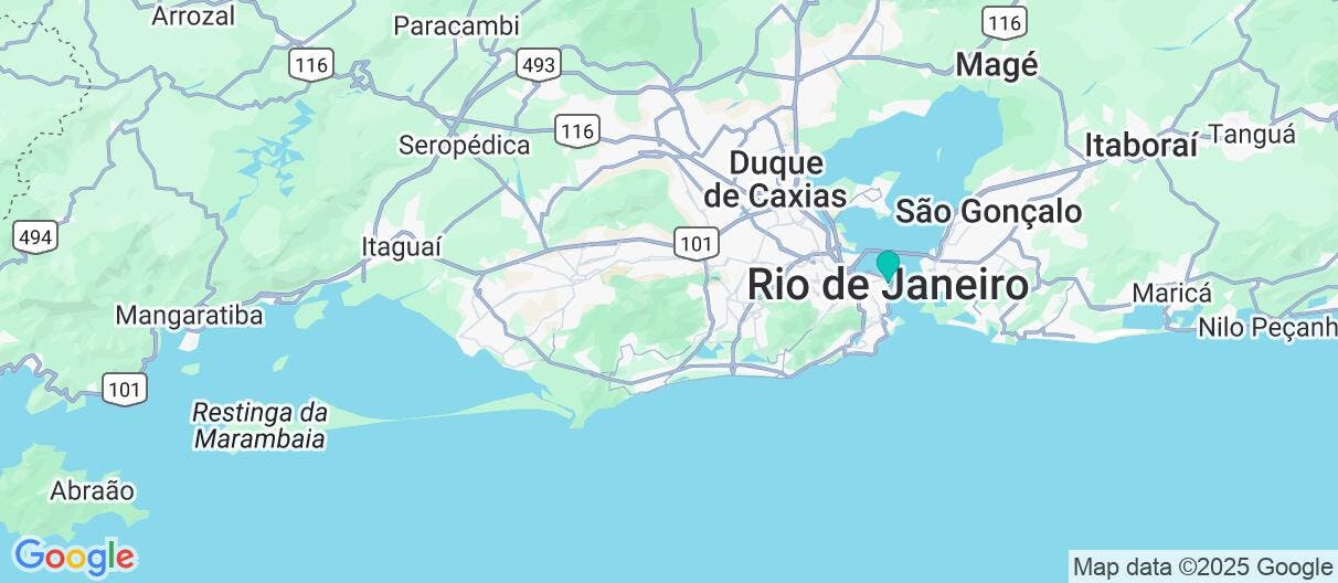 Map of Feel Rio de Janeiro: from sea to soul