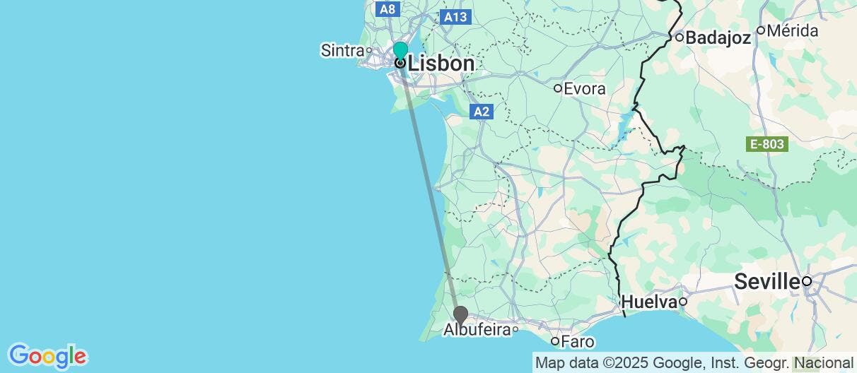 Map of Algarve Sun and Coastal Gems 