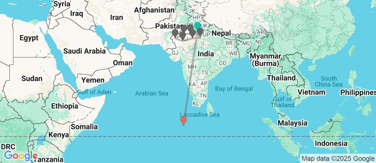 Map of Rajasthan & All-Inclusive Paradise