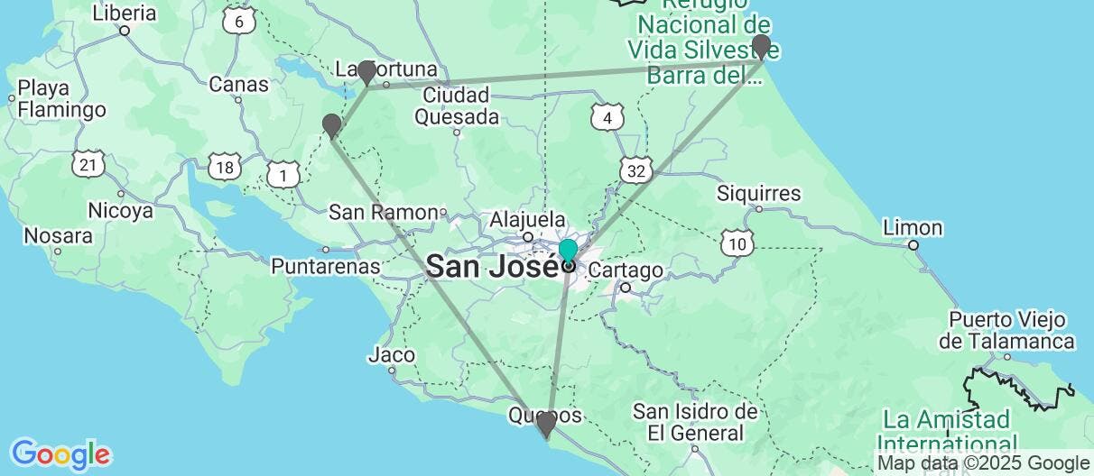 Map of The Jewel of Nature 